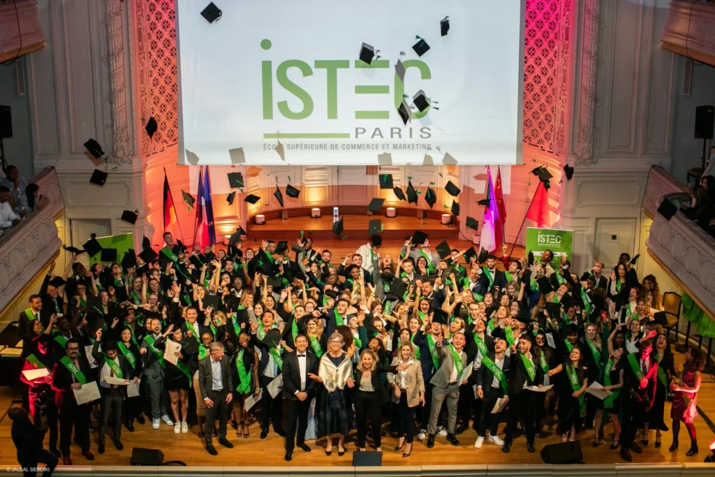 Cérémonie de remise de diplômes à ISTEC Paris