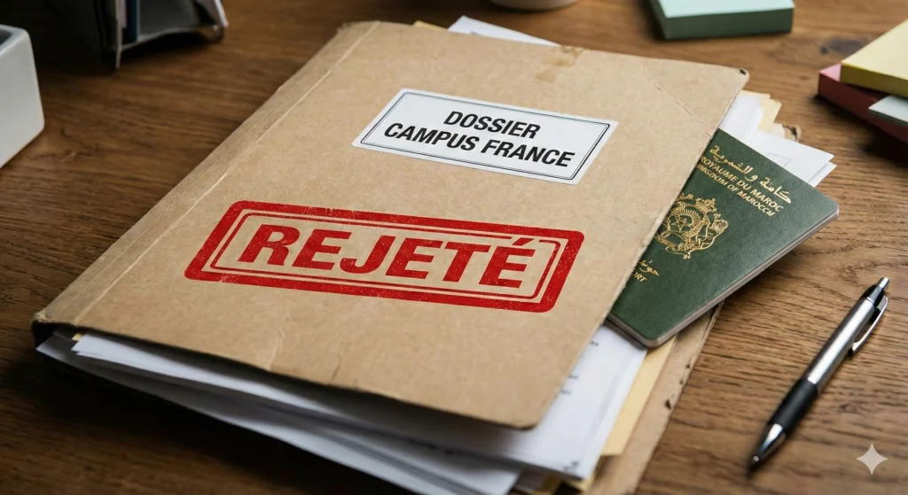 motifs refus Campus France